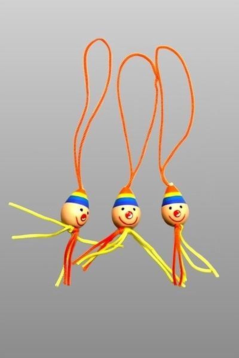 10x Geluks Clown | gelukspoppetjes